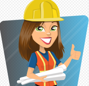 an operator in safety gear